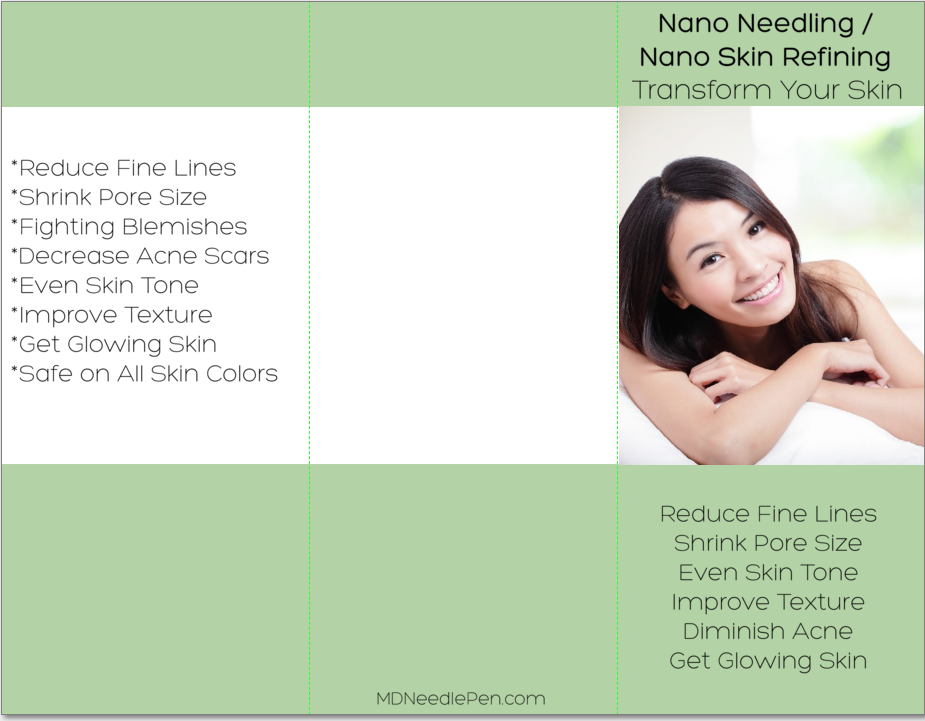 Nanoneedling Brochures - Image 2