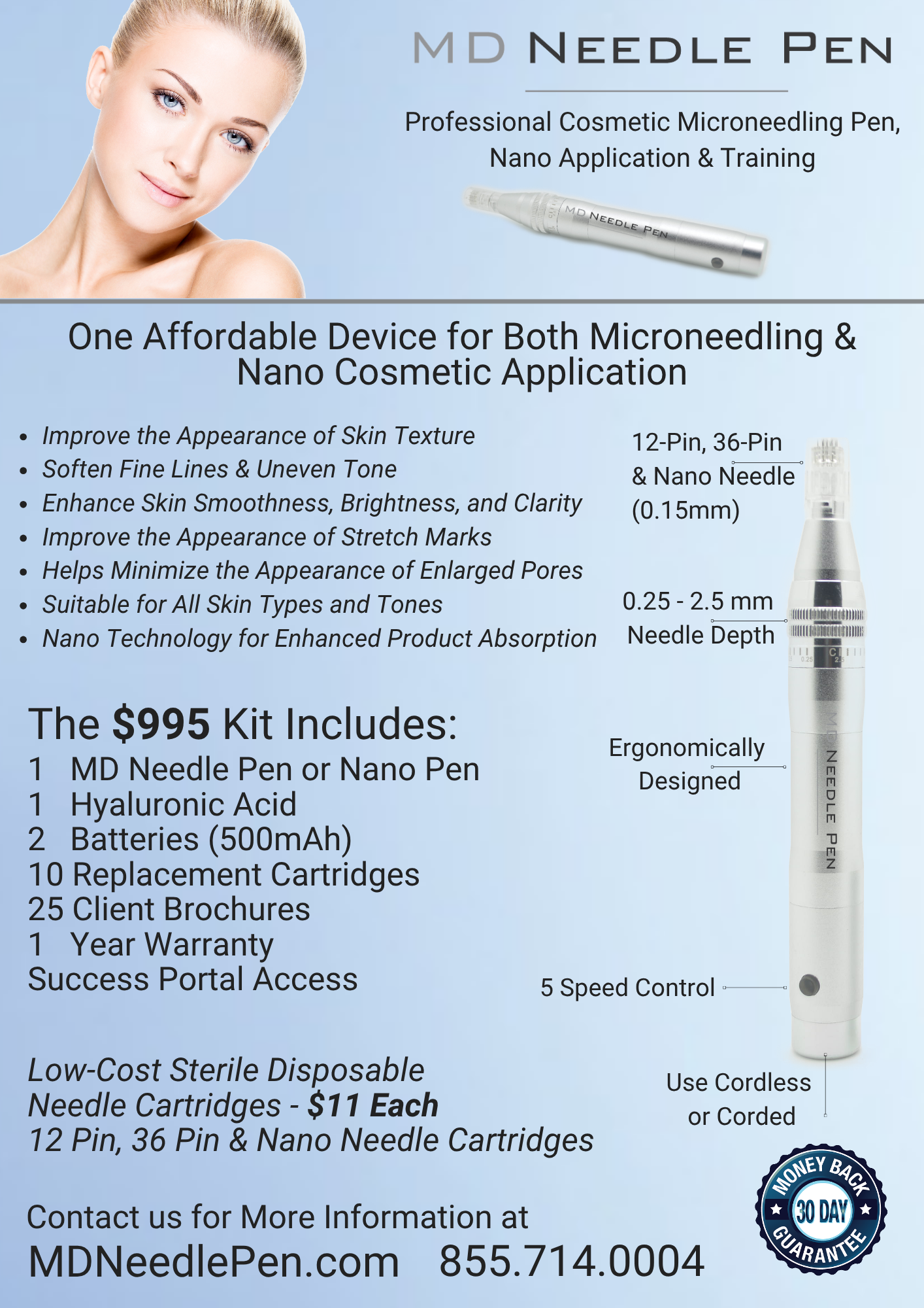 MD NEEDLE & NANO PEN Original - Information sheet